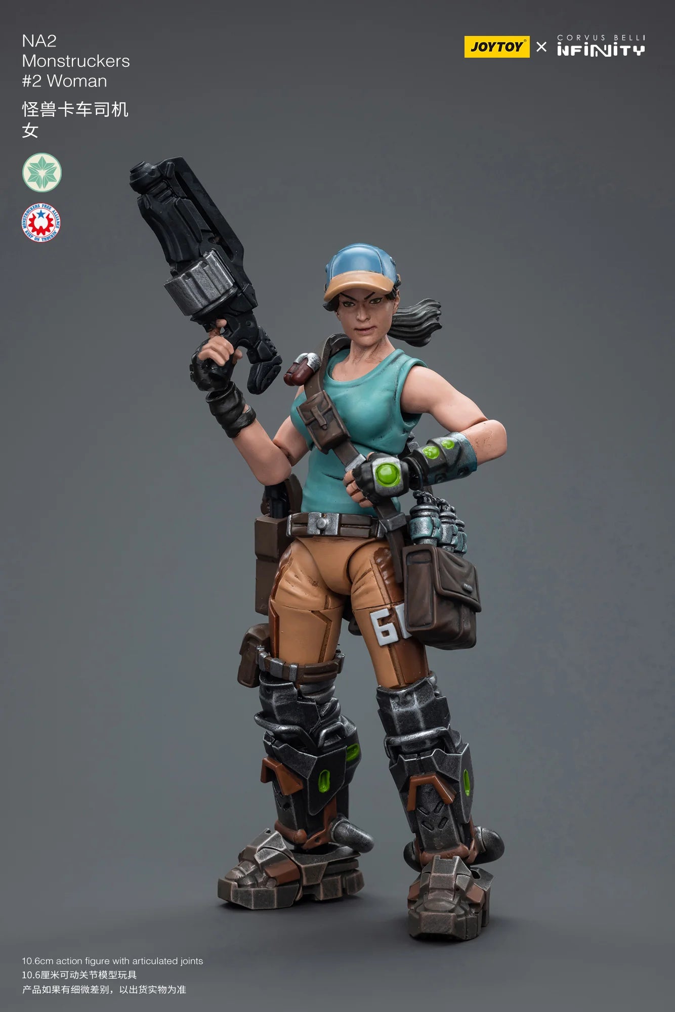JOYTOY Original Series NA2 Monstruckers #2 Woman Action Figure