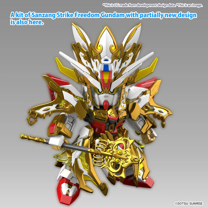 SDW HEROES REVIVAL OF THE HEROES! WUKONG IMPULSE GUNDAM (CHILDHOOD Ver.) & SANZANG STRIKE FREEDOM GUNDAM SET