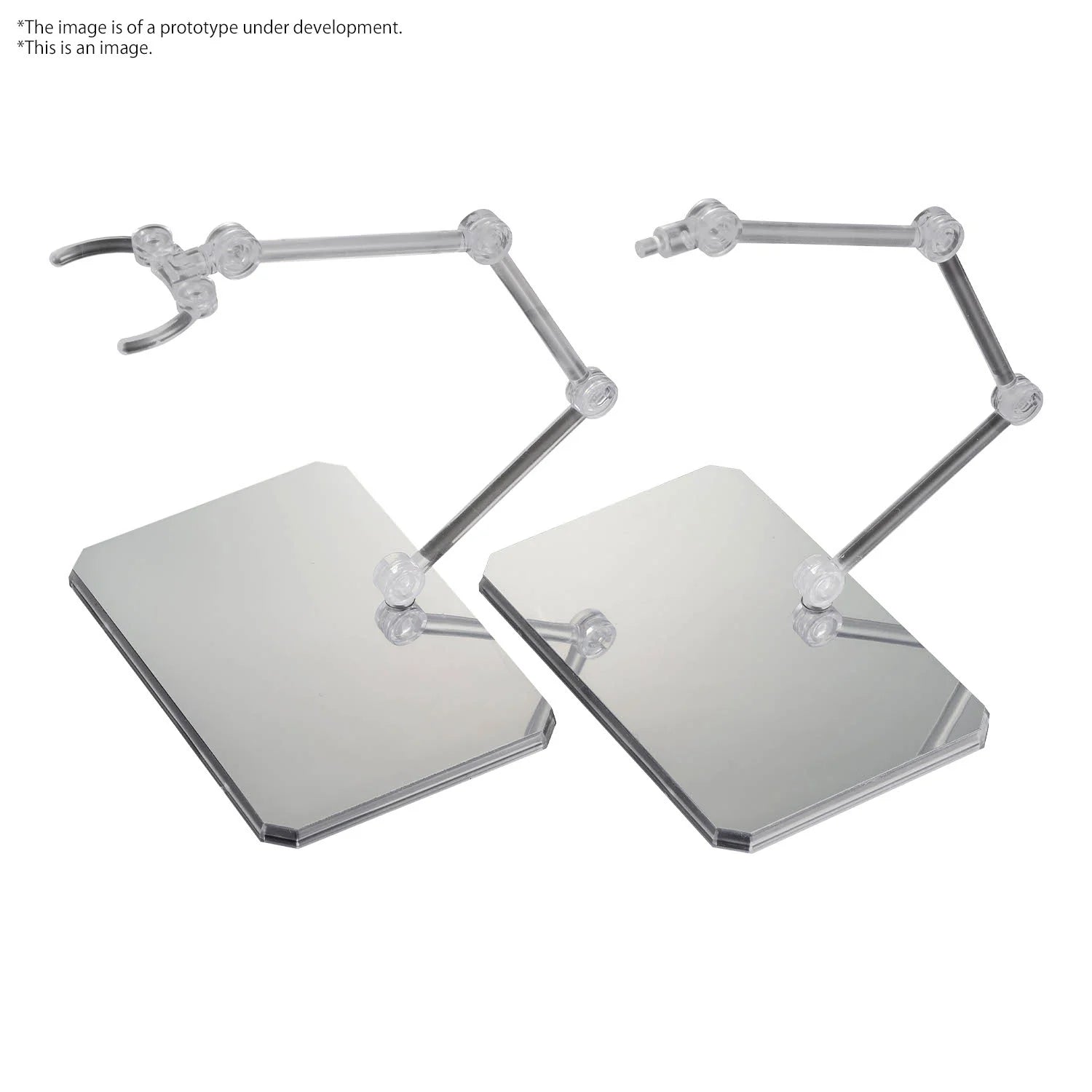 Action Base 6 (Clear Color) Mirror Stickers Set