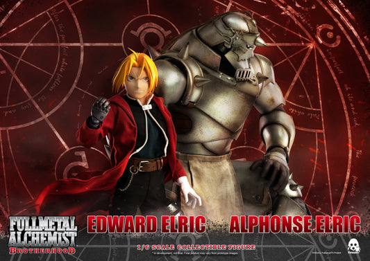 threezero FigZero 1/6 Edward & Alphonse Elric Articulated Figure Twin-Pack