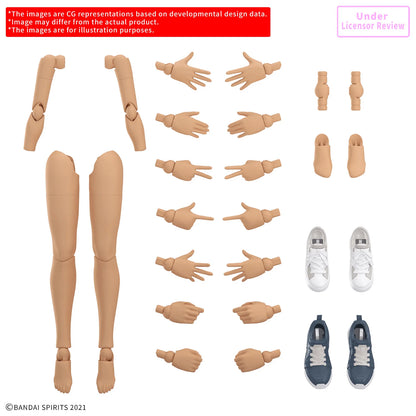 Bandai Hobby 30MS Option Body Parts Set - Arms & Legs [Color C]