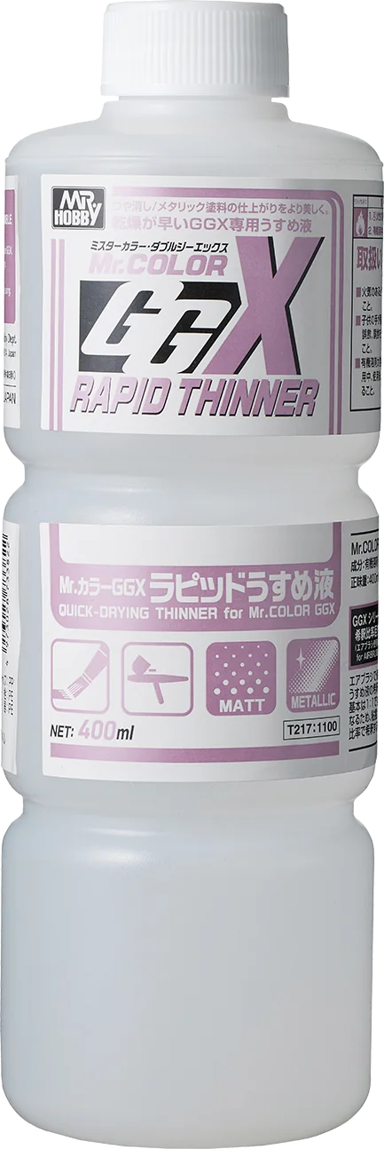 Mr.COLOR GGX RAPID THINNER (Box of 6)