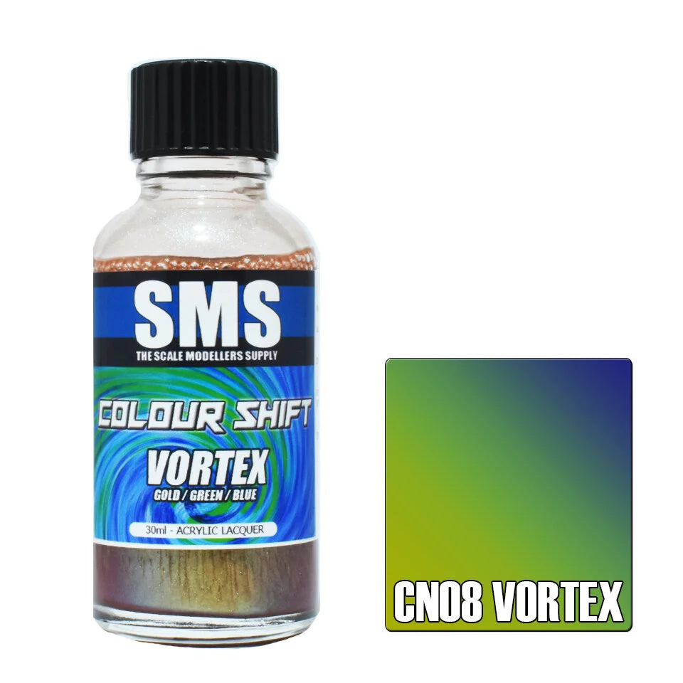 Colour Shift VORTEX (GOLD/GREEN/BLUE) 30ml (Box of 6)
