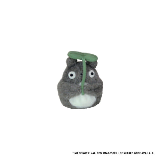 Sun Arrow My Neighbor Totoro Totoro with Leaf Beanbag Plush (Small)