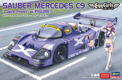 Hasegawa 1/24 Sauber Mercedes C9 Claire Frost Model Kit