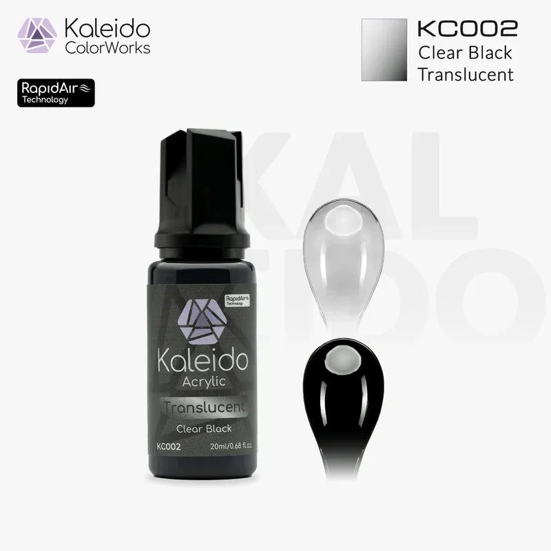 KC002 Clear Black (Box of 6)