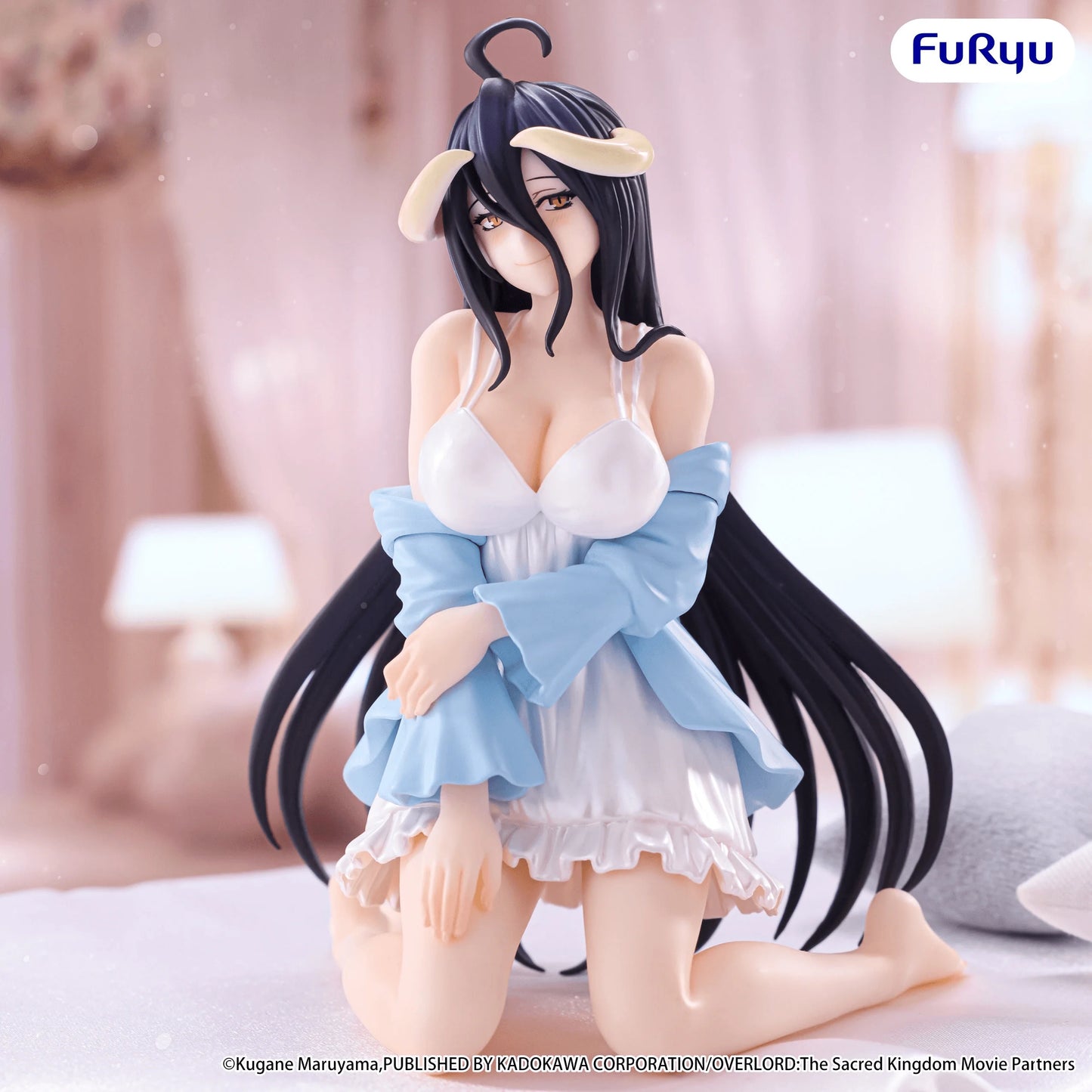 OVERLORD Noodle Stopper Figure -Albedo Loungewear Pearl White ver.-