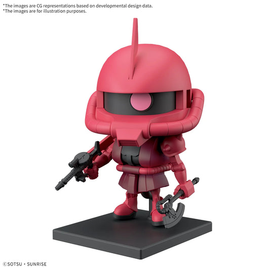 Charzaku-kun DX Set with Runner Ver. Recreation Parts Model Kit