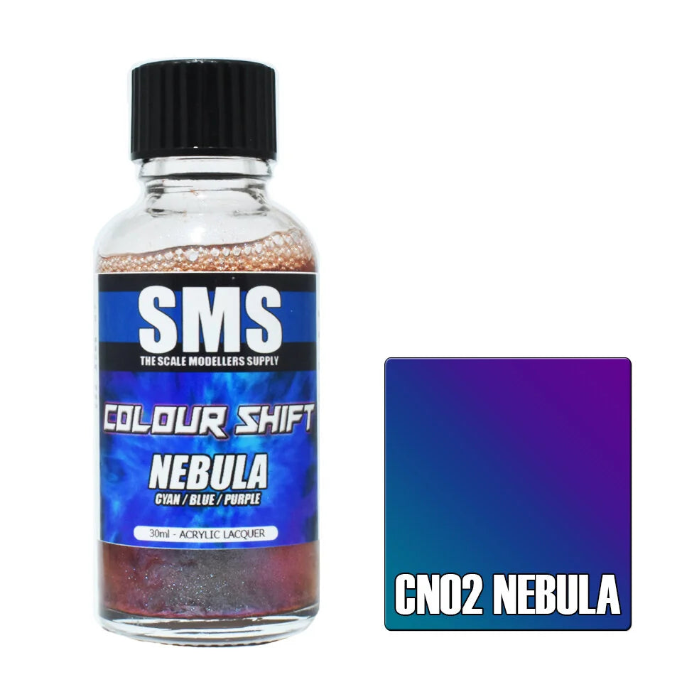 Colour Shift NEBULA (CYAN / BLUE / PURPLE) 30ml (Box of 6)
