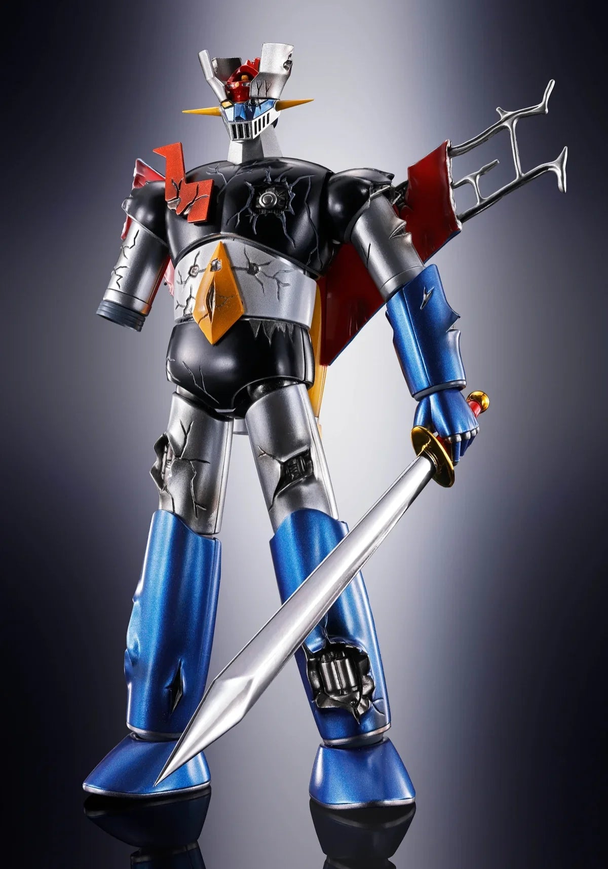 Tamashii Nations Soul of Chogokin Mazinger Z Kakumeishinka Damage Ver. Action Figure
