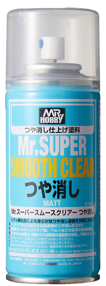 Mr Super Smooth Clear Flat (Box of 6)