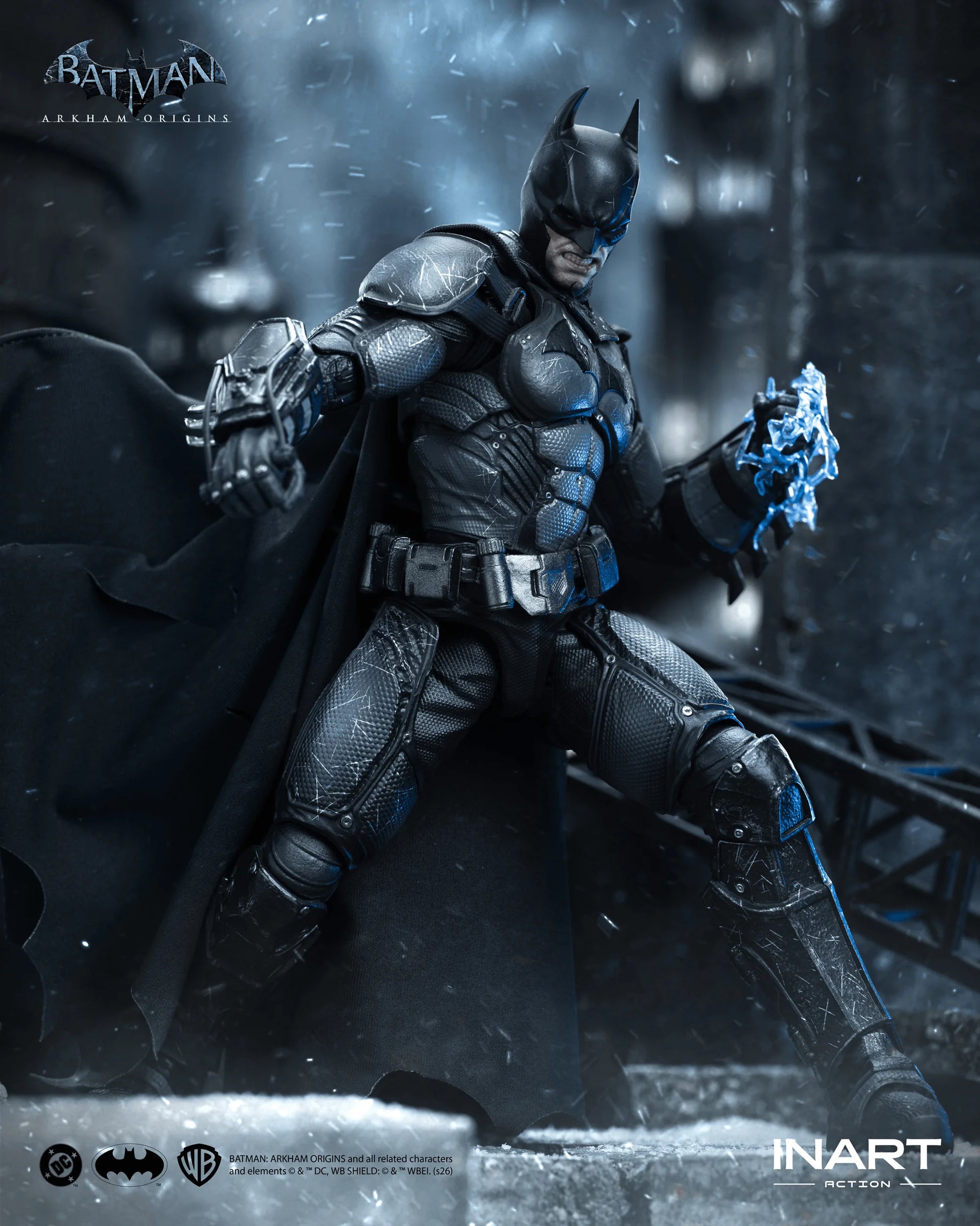 INART Batman: Arkham Origins Batman Battle Damaged Action Figure