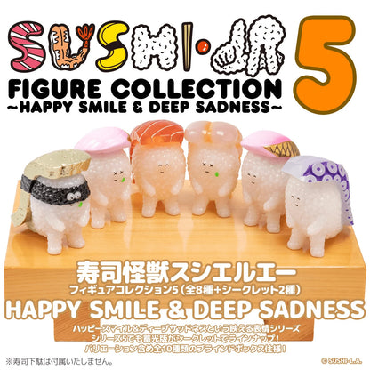 Sushi Kaiju Sushi-L.A. Figure Collection 5: HAPPY SMILE & DEEP SADNESS (Box of 8)