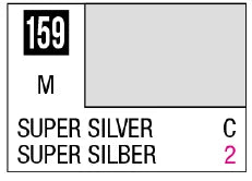 Mr. Color 159 - Super Silver (Metallic/Car) (Box of 6)