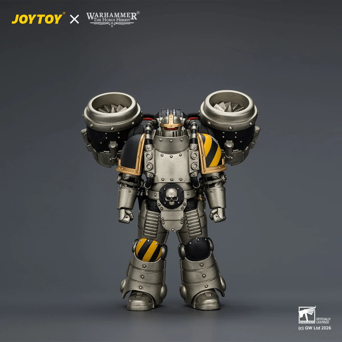 Iron Warriors MkII Assault Sergeant with Disintegrator pistol, Power maul & Combat shield