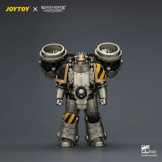 Iron Warriors MkII Assault Sergeant with Disintegrator pistol, Power maul & Combat shield