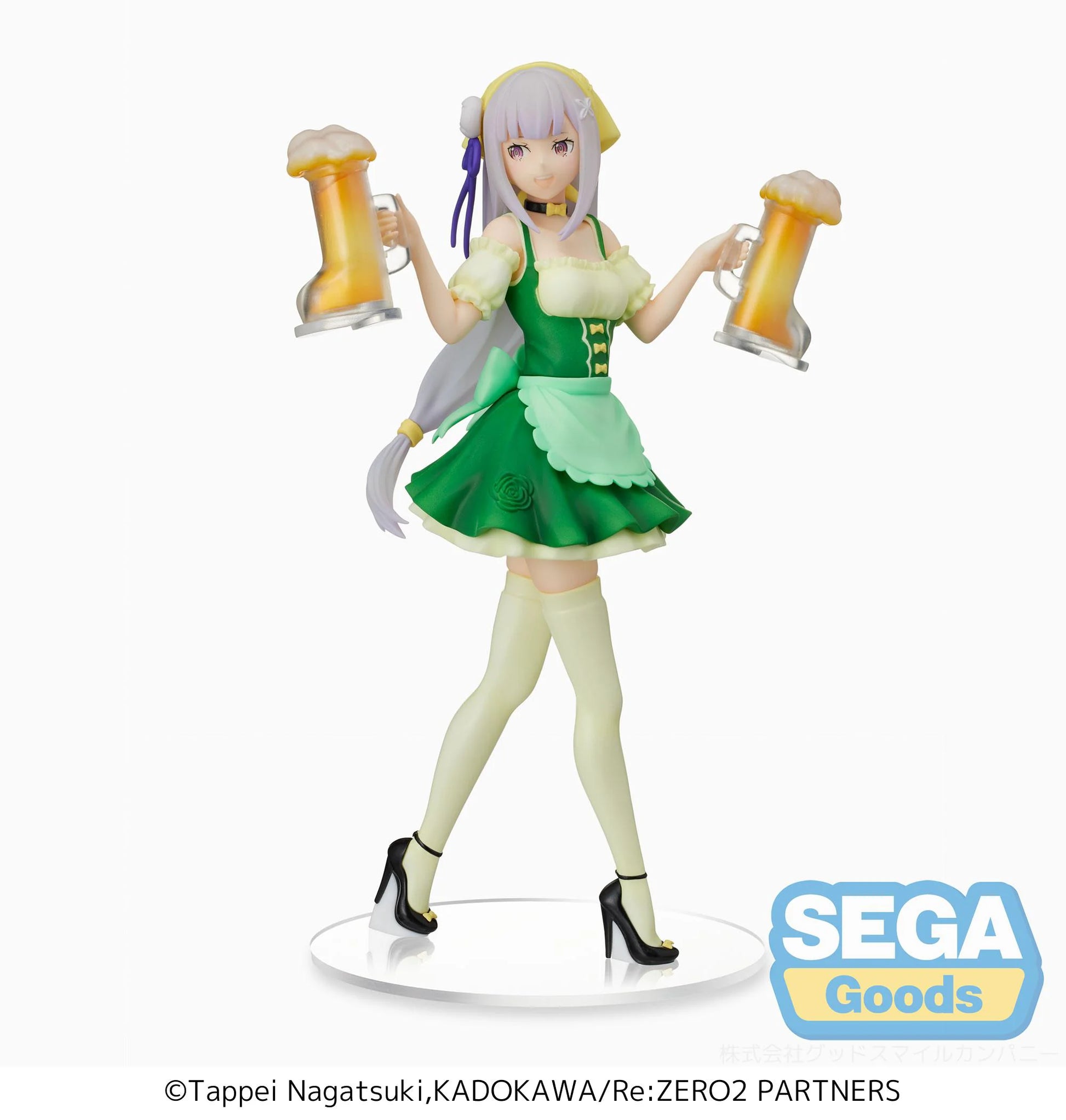 SEGA Prize Figure Re:ZERO Emilia Oktoberfest Ver. Scale Figure