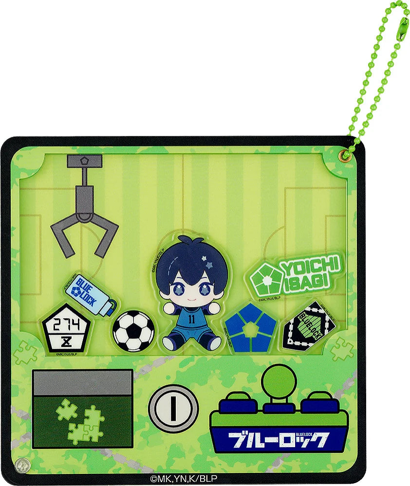 HUGGY Series Claw Machine Acrylic Keychain Isagi Yoichi