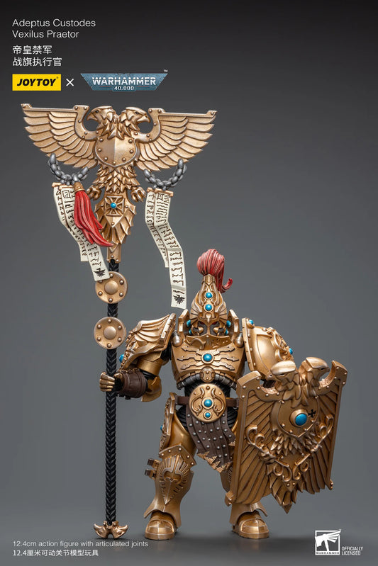 JOYTOY Warhammer 40K Adeptus Custodes Vexilus Praetor Action Figure