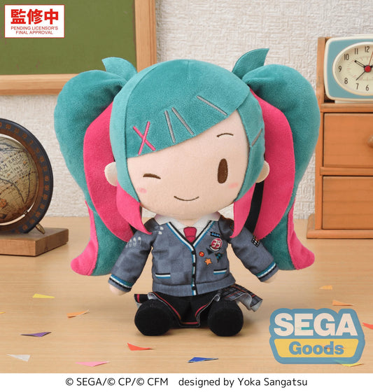 SEGA Fuwa Petit Hatsune Miku School SEKAI Plush (M)