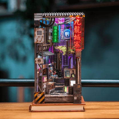 Kowloon Walled City 2049 Book Nook Kit