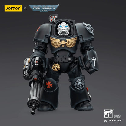 Black Templars Terminator 3 with Power Fist and Assault Cannon