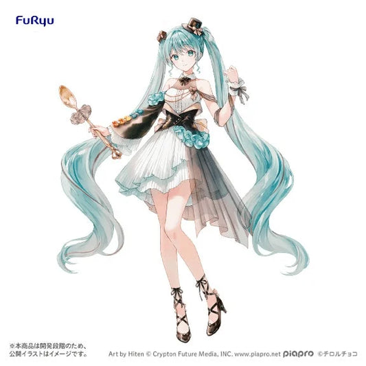 Hatsune Miku×TIROL CHOCO Collaboration Figure -Coffee Nougat ver.-