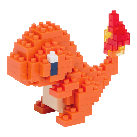 Kawada nanoblock Pokémon Charmander Building Block Set