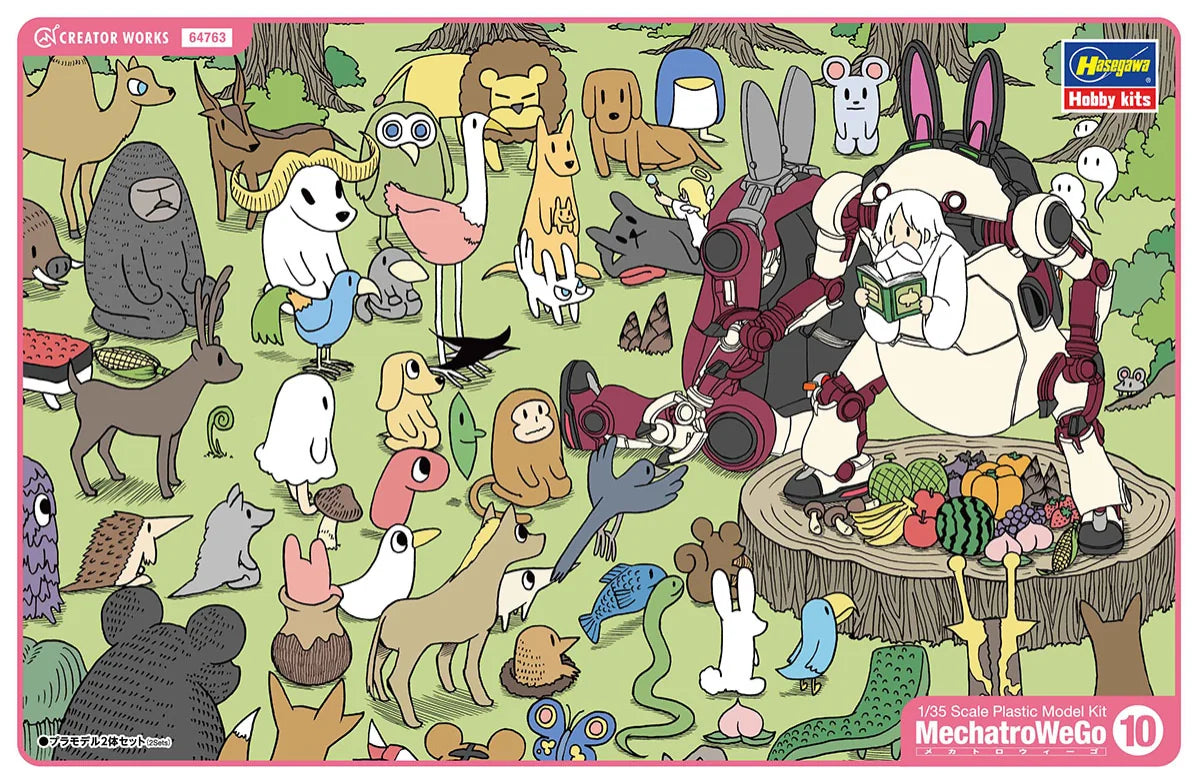 1/35 MechatroWeGo No.10 ANIMAL "Retro & Azuki" (Two kits in the box)