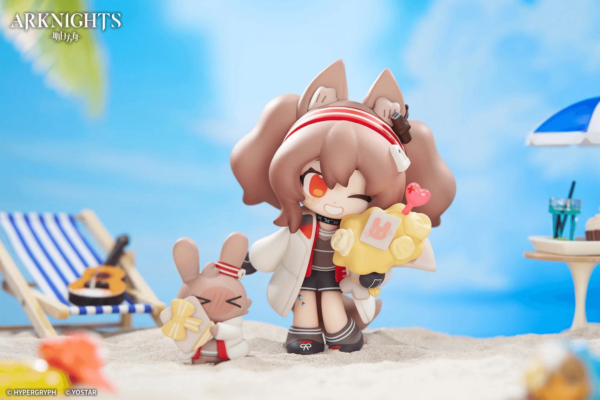 ARKNIGHTS “Cuties" Series Angelina Painted Figure