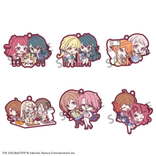 Rubber Mascot Buddycolle Gakuen IDOLM＠STER (6pc per box)