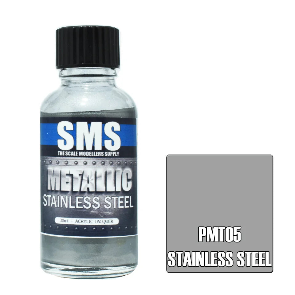 Metallic STAINLESS STEEL 30ml (Box of 6)