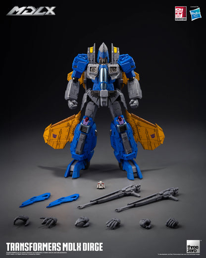 threezero MDLX Dirge Decepticon Action Figure