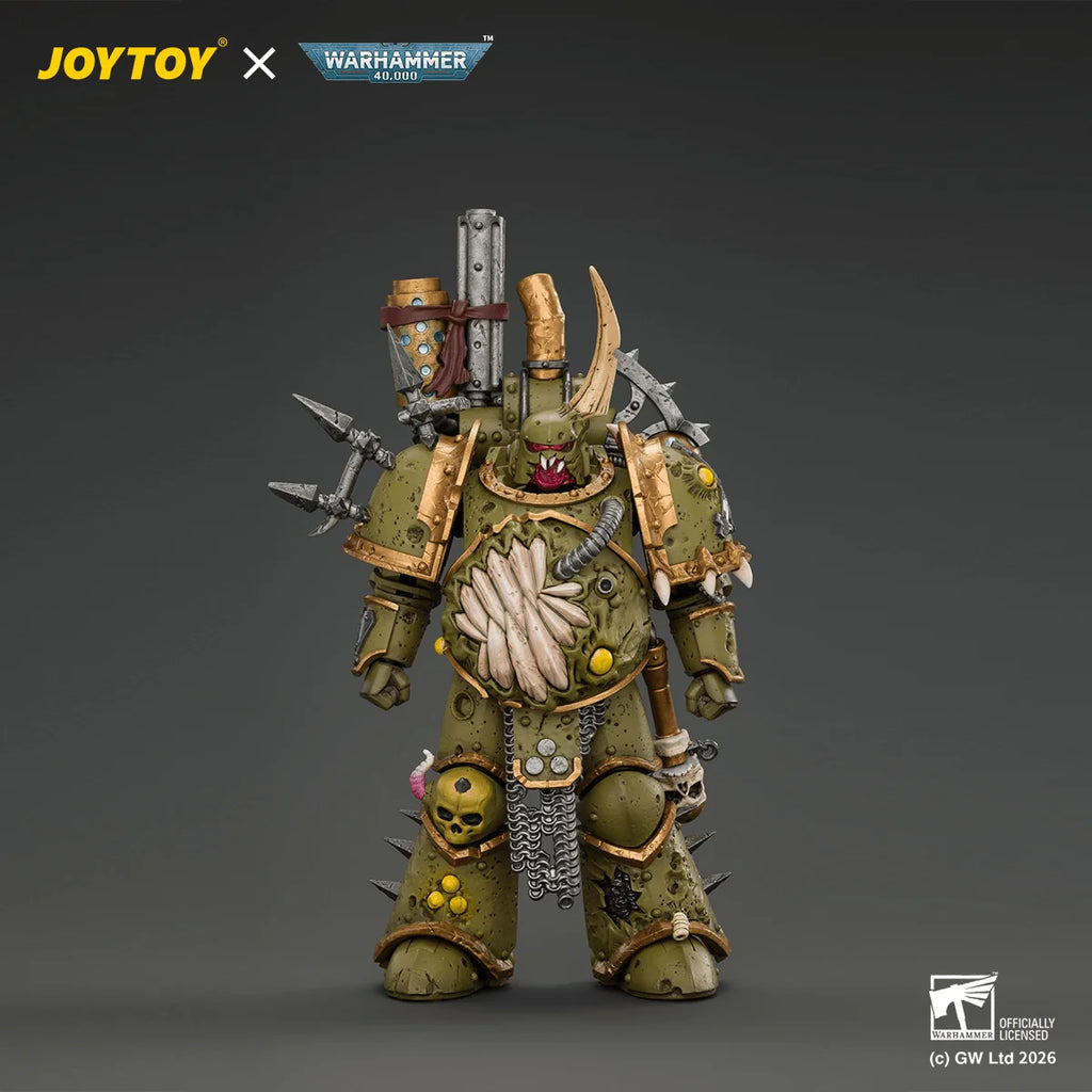 Death Guard Plague Marine 1 with Boltgun and Icon of Despair