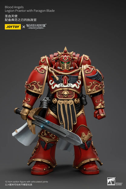 Joy Toy Warhammer 40K Blood Angels Legion Praetor with Paragon Blade Action Figure