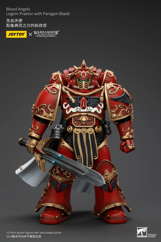 Joy Toy Warhammer 40K Blood Angels Legion Praetor with Paragon Blade Action Figure