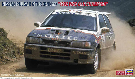 1/24 NISSAN PULSAR GTI-R (RNN14) "1992 WRC Gr.N CHAMPION"