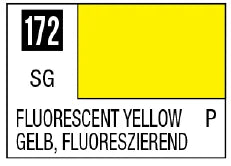 Mr. Color 172 - Fluorescent Yellow (Gloss/Primary) (Box of 6)