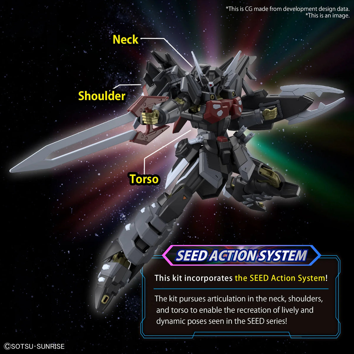 HGCE 1/144 #245 Black Knight Squad Shi-ve.A