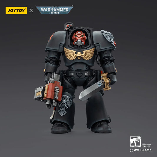 Black Templars Terminator 1 with Power Sword and Storm Bolter