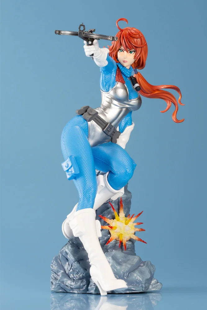 Kotobukiya G.I. Joe Scarlett Sky-Blue Bishoujo Statue