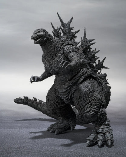 TAMASHII NATIONS S.H. MonsterArts Godzilla Minus One Monochrome Action Figure