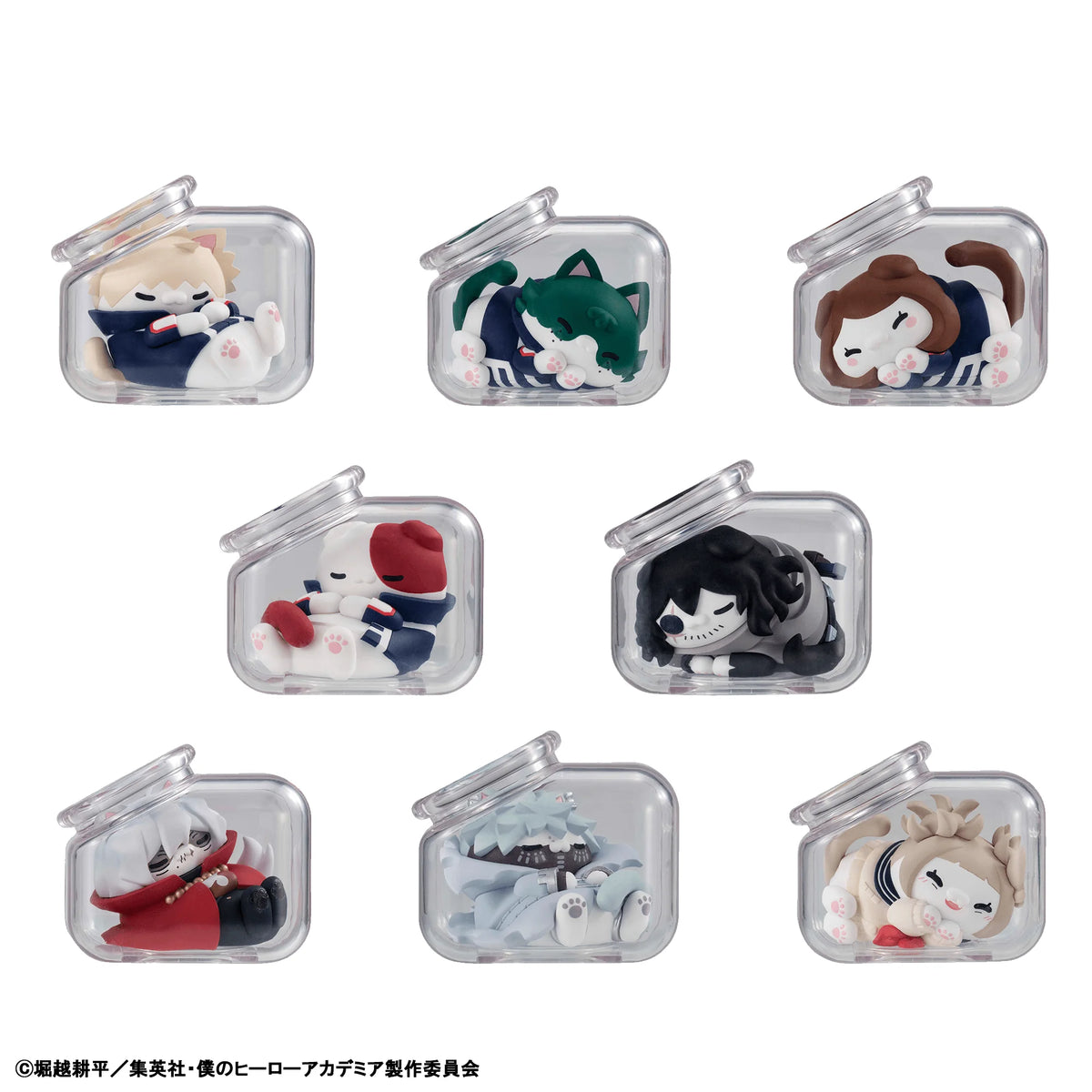 MEGA CAT PROJECT My Hero Academia Good Night Heroaca Cats (Box of 8)