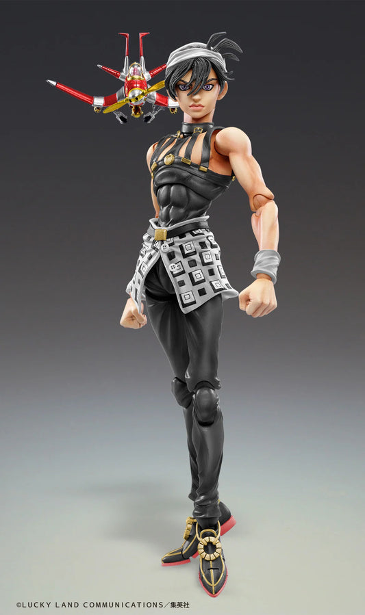 Medicos Entertainment Chozokado Narancia Ghirga & As Ver.BLACK Action Figure