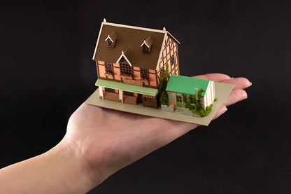 PLUM PMOA Paper Kit Is the Order a Rabbit? Anitecture03 Amausaan & Sharo's House Papercraft Model