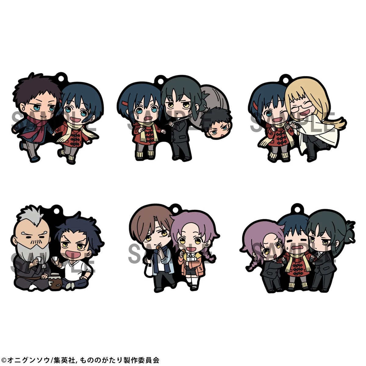 Rubber Mascot Buddycolle Malevolent Spirits: Mononogatari (1pc / 6pc per box)