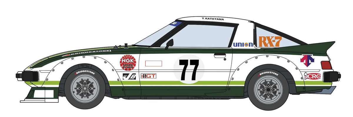 1/24 MAZDA SAVANNA RX-7 (SA22C) "1979 PORTLAND CAR No.77"