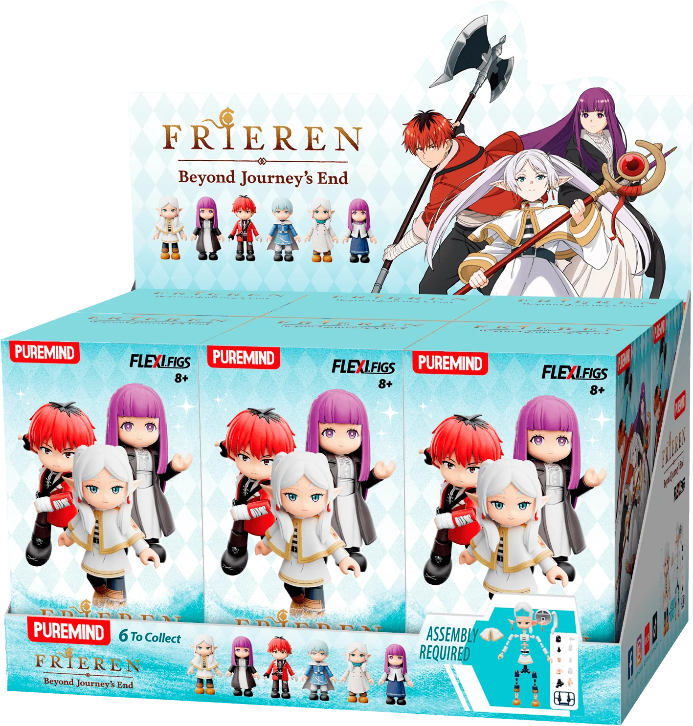 Frieren - Magical Journey - Flex Figs (6 units/set) (Box of 6)