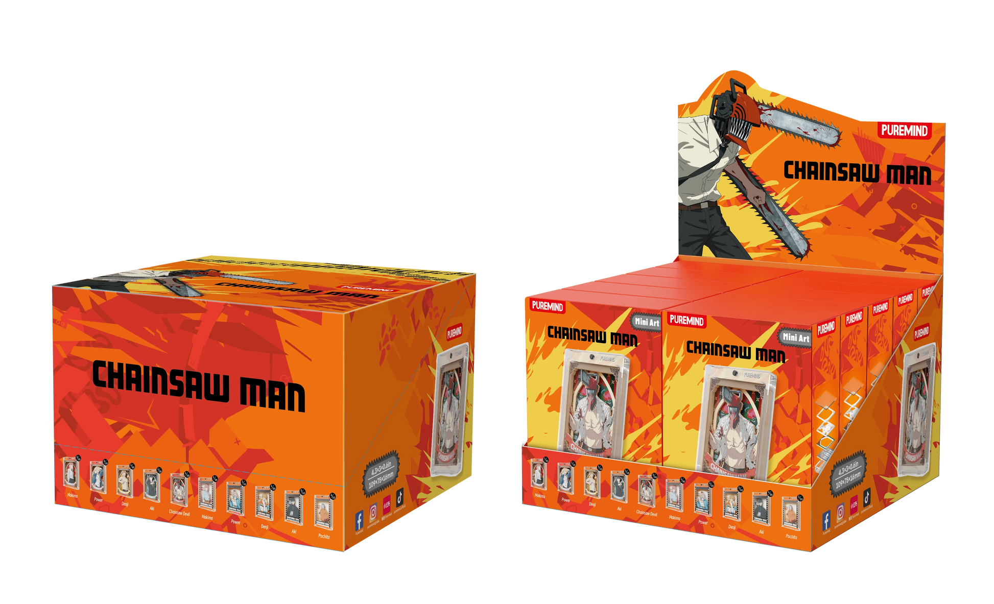 Chainsaw Man - Character Image Mini Art (10 units/set) (Box of 10)