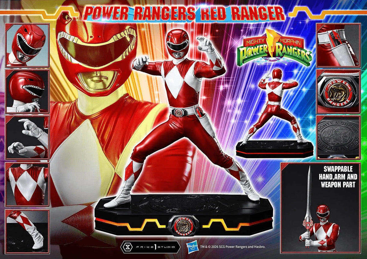 Premium Masterline Mighty Morphin Power Rangers Red Ranger